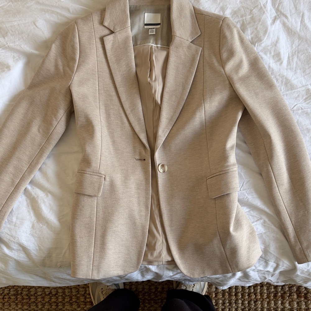 Jules & Leopold Light Tan Blazer